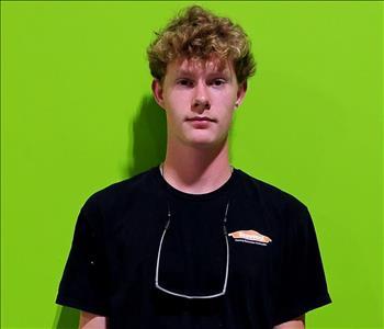 Keegan Welch, team member at SERVPRO of Washington