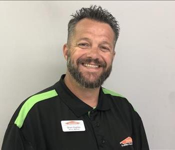 Brian Hughes, team member at SERVPRO of Catawba County