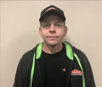 Jerry Johnson, team member at SERVPRO of Catawba County