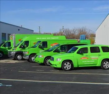 Our fleet, team member at SERVPRO of Rochester
