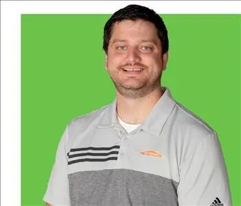Evan Farrell, team member at SERVPRO of Indiana County