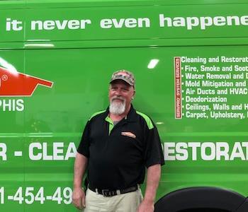 Allen Niemi, team member at SERVPRO of Midtown Memphis