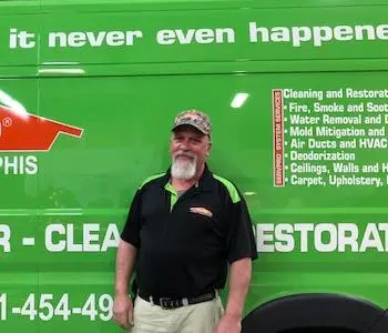 Allen Niemi, team member at SERVPRO of Midtown Memphis