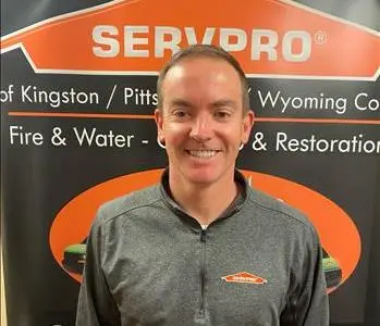 John Lazo , team member at SERVPRO of Kingston, Pittston City and Wyoming County