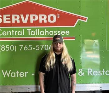 Jason Rudd, team member at SERVPRO of North Leon County