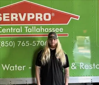 Jason Rudd, team member at SERVPRO of North Leon County