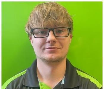 Dalton Tiedeman, team member at SERVPRO of Sooland