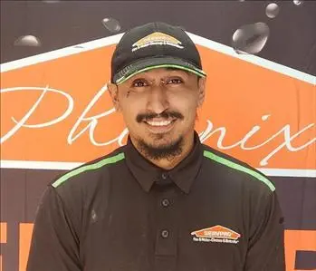 George Alvarez, team member at SERVPRO of Central Phoenix
