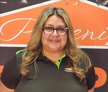 Frances Fernandez, team member at SERVPRO of Central Phoenix