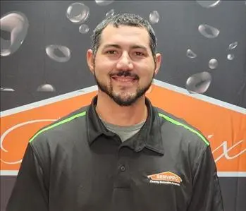 Cameron Garcia, team member at SERVPRO of East Phoenix