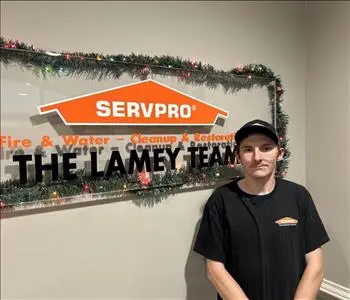 Aaron Lambert, team member at SERVPRO of Anniston, Gadsden and Marshall County
