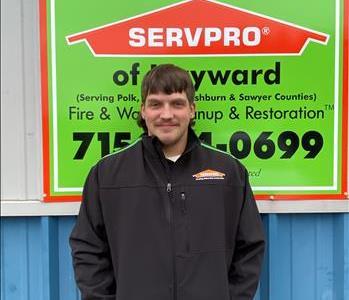 James Kannegiesser, team member at SERVPRO of Hayward