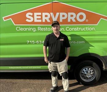 Chris Swanson, team member at SERVPRO of Hayward