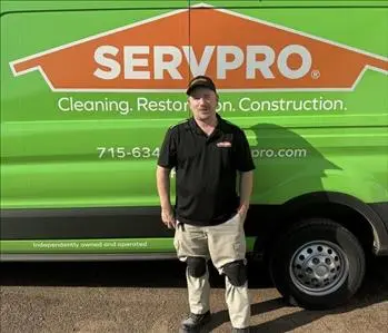 Chris Swanson, team member at SERVPRO of Hayward