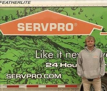 Tanner Wallace, team member at SERVPRO of Spencer & Iowa Great Lakes