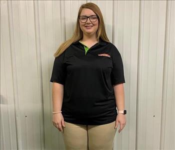 Abby Hefner, team member at SERVPRO of Spencer & Iowa Great Lakes