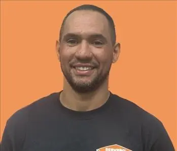 Miguel Brinez, team member at SERVPRO of St. Louis County NW