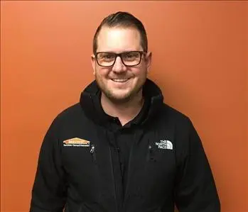 Josh Ingersoll, team member at SERVPRO of Northwest Genesee County