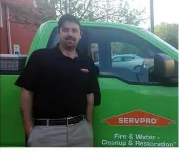 Kevin Bernard, team member at SERVPRO of Kempsville / Military Circle