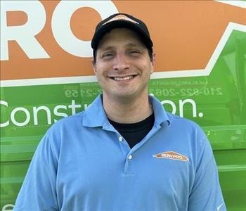Andrew Johnsen, team member at SERVPRO of Alamo Heights and Downtown San Antonio