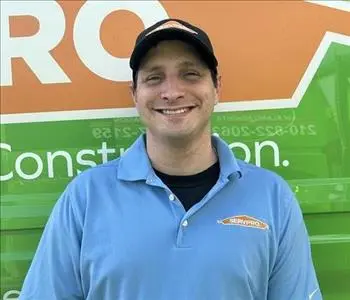 Andrew Johnsen, team member at SERVPRO of Alamo Heights and Downtown San Antonio