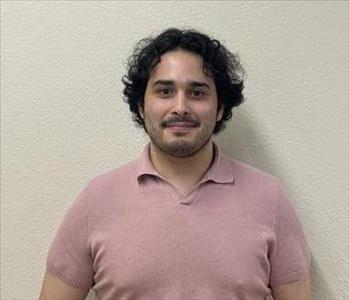 Dominic Munez, team member at SERVPRO of Alamo Heights and Downtown San Antonio
