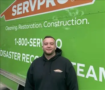Tyler Dailey, team member at SERVPRO of Baltimore's Inner Harbor