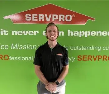 Mason Grossnickle, team member at SERVPRO of Baltimore's Inner Harbor