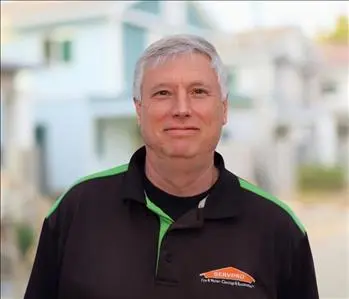 Gary Connell – Production Manager, team member at SERVPRO of Vacaville / Dixon