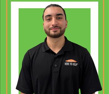 Justin Almodovar, team member at SERVPRO of West Bradenton / Anna Maria