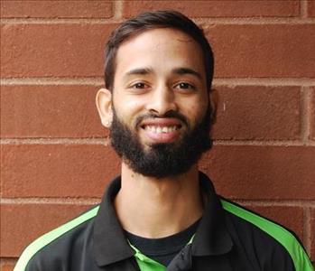 Hansel Almonte, Mitigation Crew Chief, team member at SERVPRO of Lincoln, Southern, and Northeast Gaston Counties