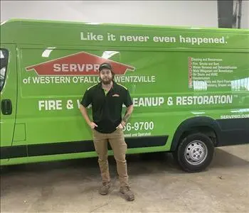 Charlie Gwinn, team member at SERVPRO of Western O'Fallon / Wentzville