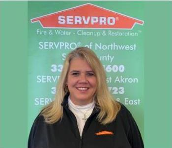 Kathy Haslam, team member at SERVPRO of West Akron
