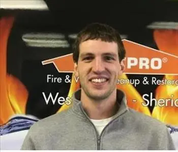 Nick Ellerbroek, team member at SERVPRO of Castle Rock