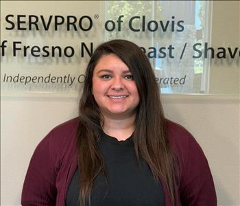 Jessica Sausedo, team member at SERVPRO of Clovis, Fresno Northeast, Shaver Lake
