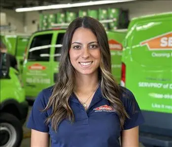 Raquel Rodrigues, team member at SERVPRO of Fall River