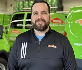 Patrick Webb, team member at SERVPRO of Fall River