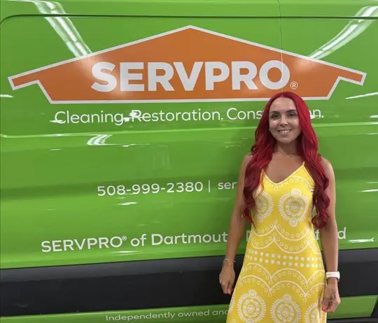 Darcey Prenda, team member at SERVPRO of Fall River