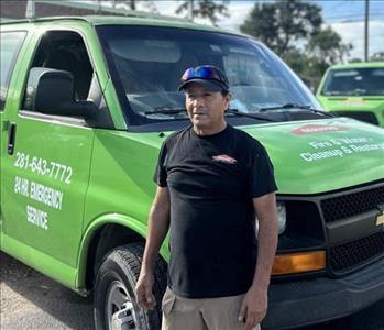 Carlos Martinez , team member at SERVPRO of Houston Heights