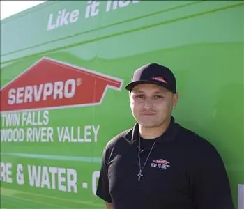 Nikko Martinez, team member at SERVPRO of Wood River Valley