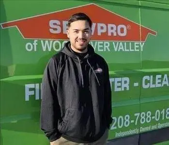Ivan Martinez, team member at SERVPRO of Wood River Valley