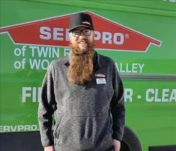 Jacob McNamare, team member at SERVPRO of Wood River Valley