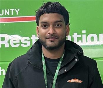 Ashwin Mahadeo, team member at SERVPRO of Piatt / DeWitt Counties