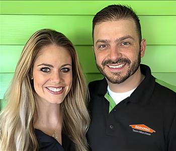 Lindy & Matt Marchese , team member at SERVPRO of Lincoln