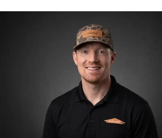 Connor Lange, team member at SERVPRO of Ames