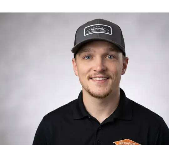 Preston Johnson, team member at SERVPRO of Ames