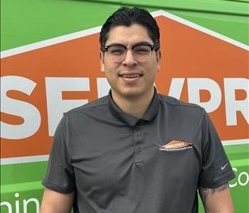 Noe Alvarado, team member at SERVPRO of Point Loma