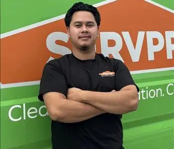 Marcos Cruz, team member at SERVPRO of Point Loma