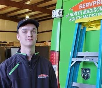Will Holder, team member at SERVPRO of Madison County
