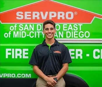 Christopher Colon, team member at SERVPRO of Mid-City San Diego